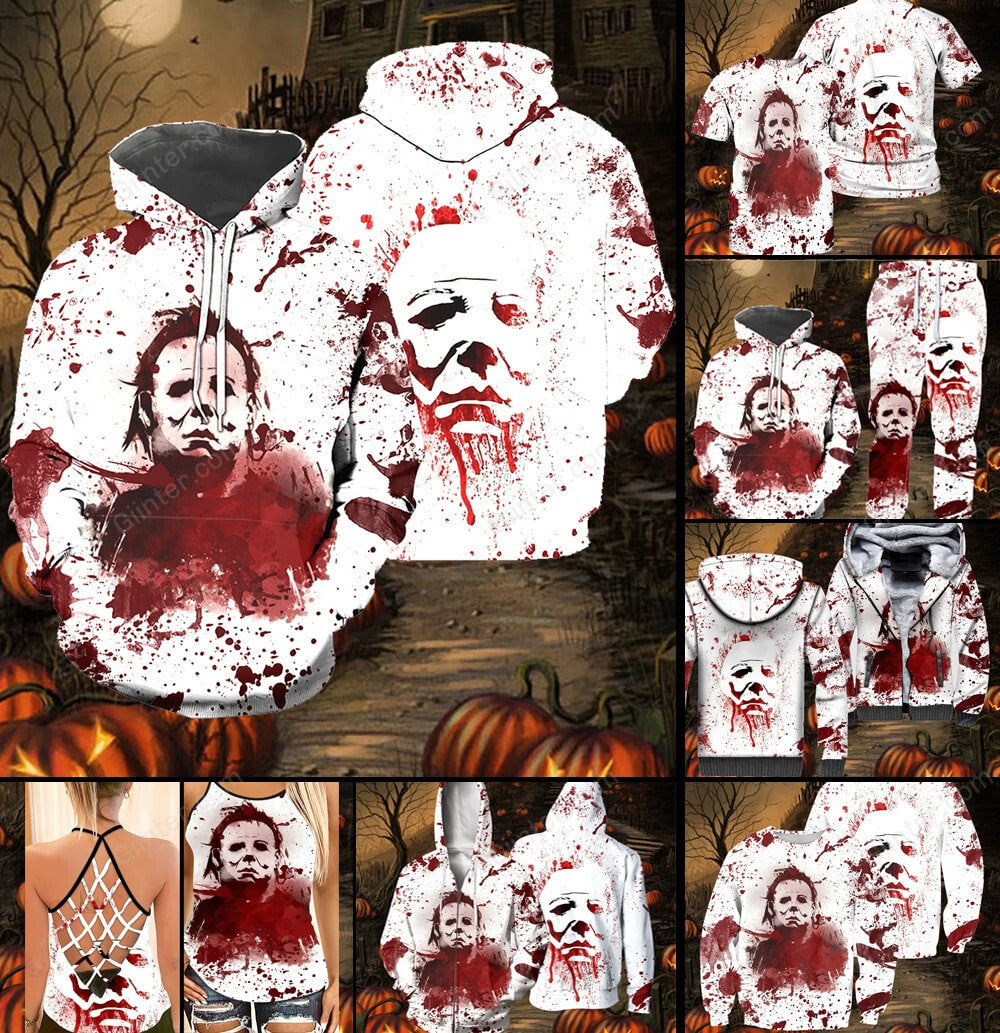 Michael Myers Halloween 3D All Over Printed Shirts GINHR00014