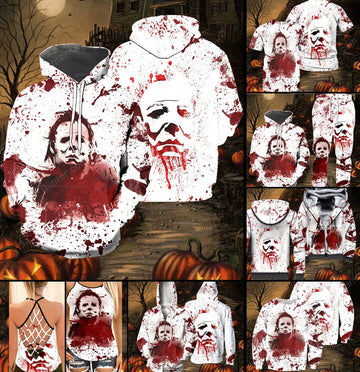Michael Myers Halloween 3D All Over Printed Shirts GINHR00014
