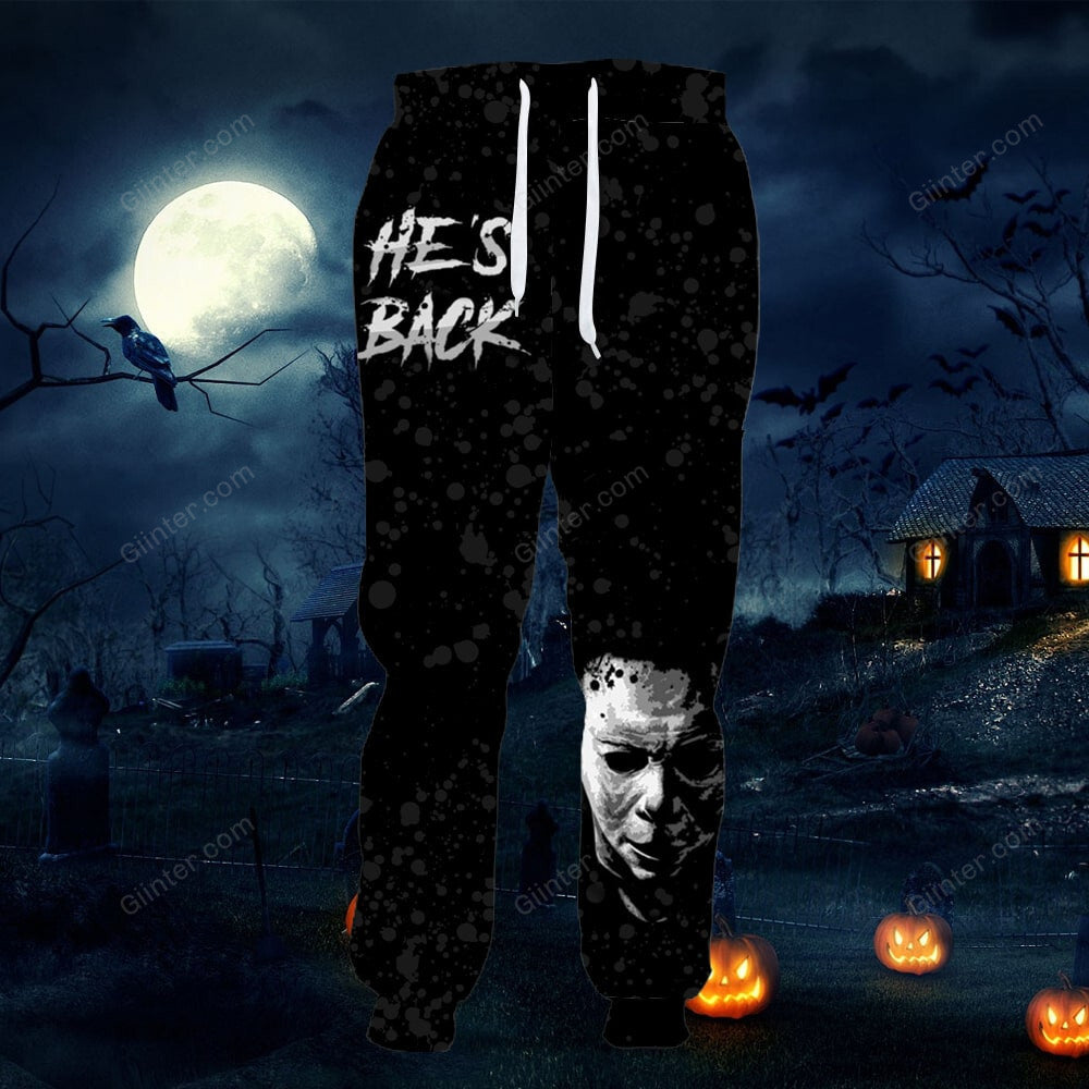 Michael Myers Halloween He's Back 3D All Over Printed Shirts GINHR36916