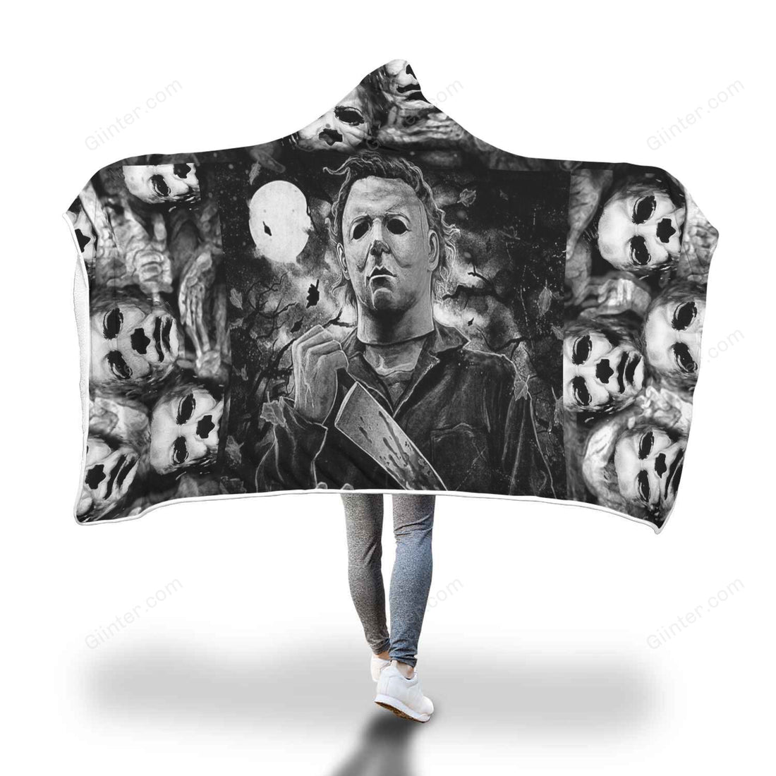 Michael Myers Hooded Blanket 193