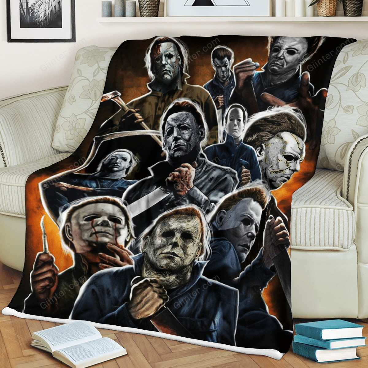 Michael Myers Horror Fleece Blanket GINHR40210