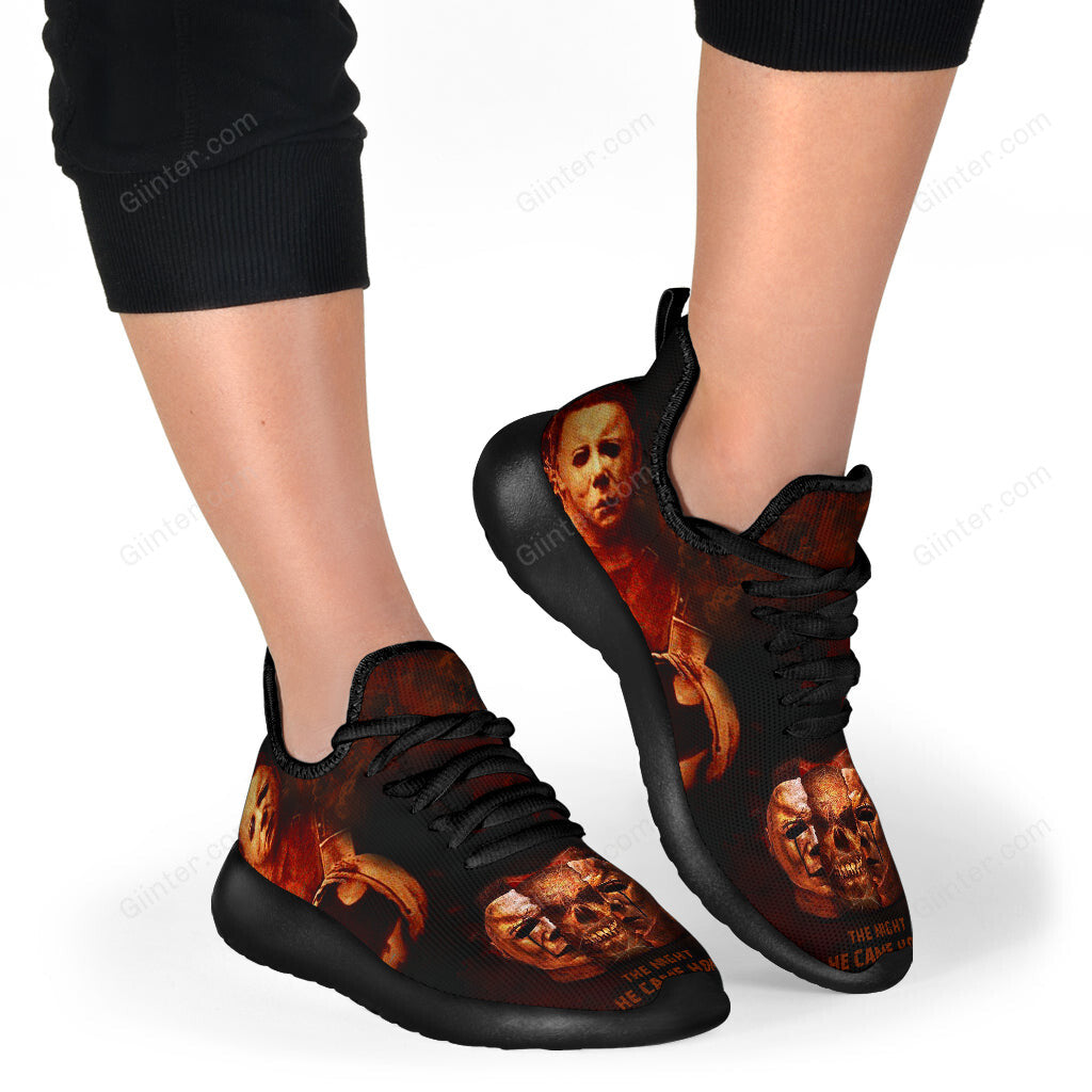 Michael Myers Mesh Knit Sneakers