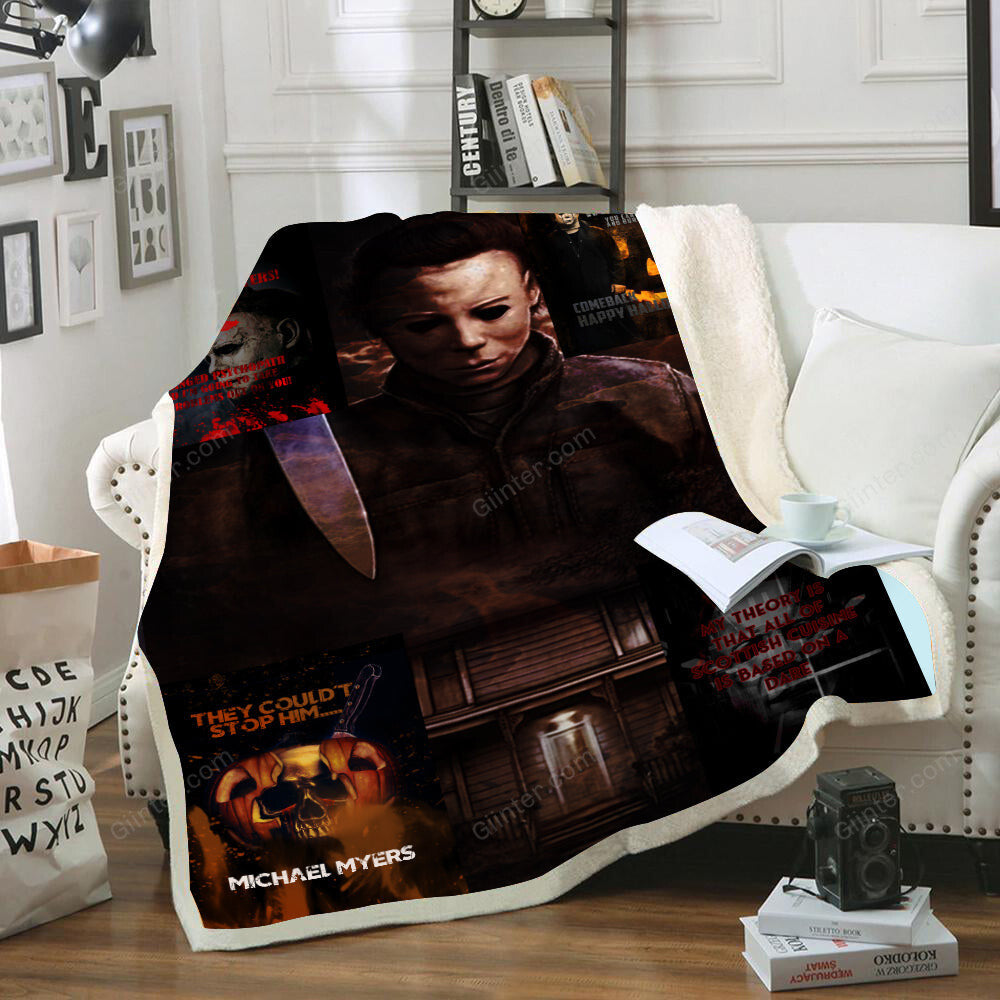 michael myers blanket