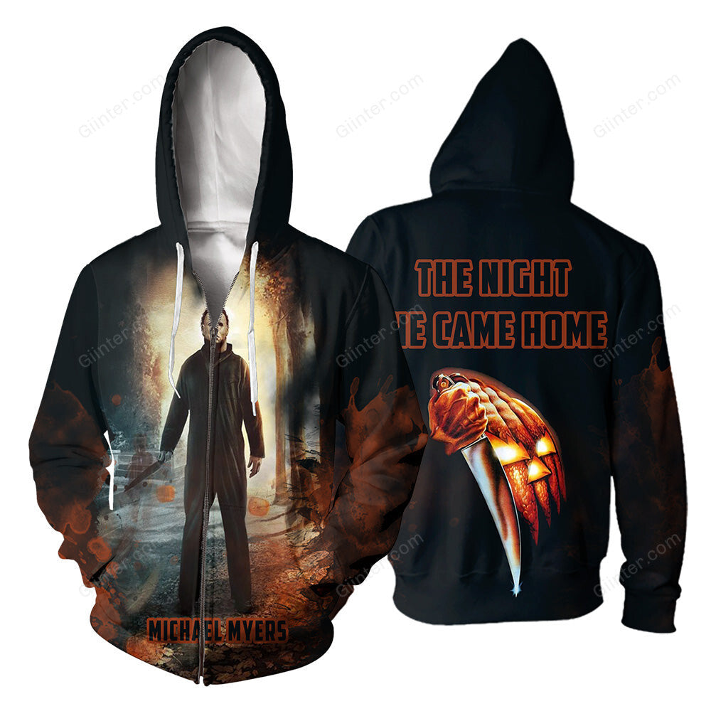 Michael Myers The Night He Came Home 3D All Over Printed Shirts For Men and Women 295