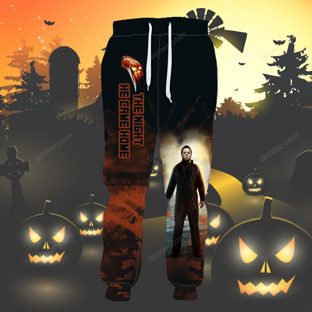 Michael Myers The Night He Came Home Combo Hoodie & Sweatpants GINHR00295