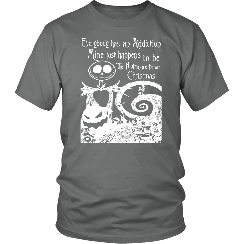My Addiction is The Nightmare Before Christmas T-Shirt