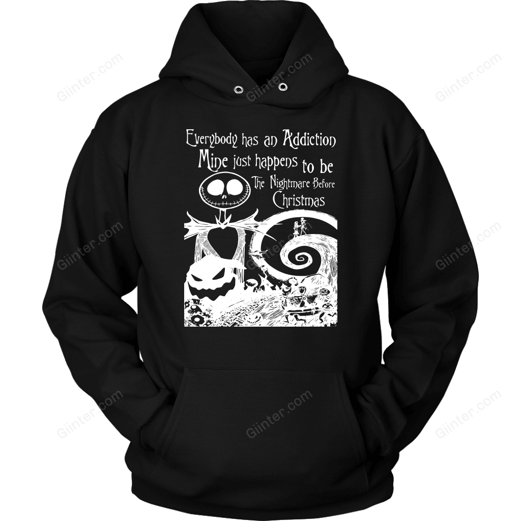 My Addiction is The Nightmare Before Christmas T-Shirt