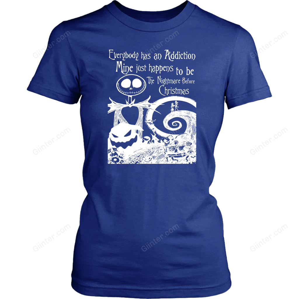 My Addiction is The Nightmare Before Christmas T-Shirt