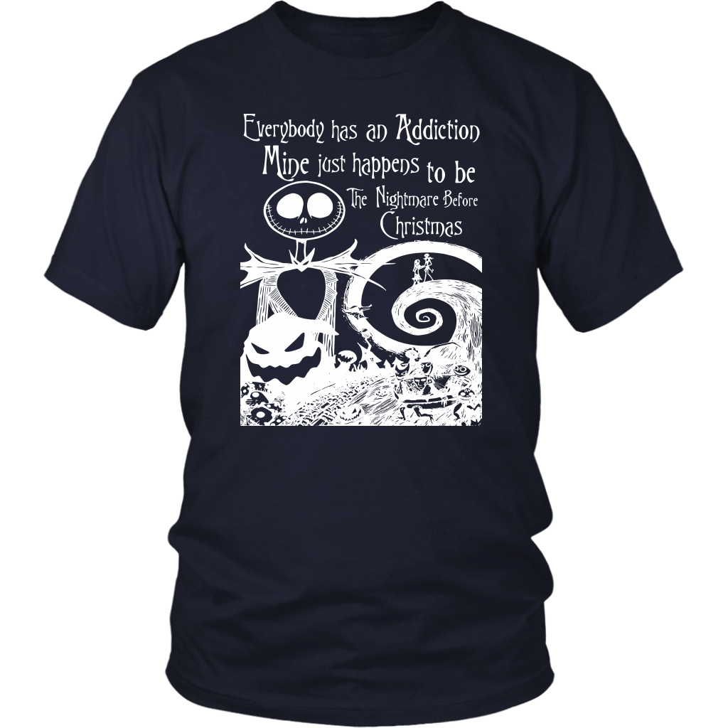 My Addiction is The Nightmare Before Christmas T-Shirt