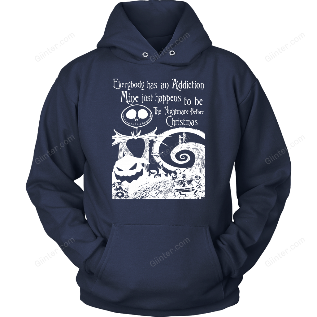 My Addiction is The Nightmare Before Christmas T-Shirt