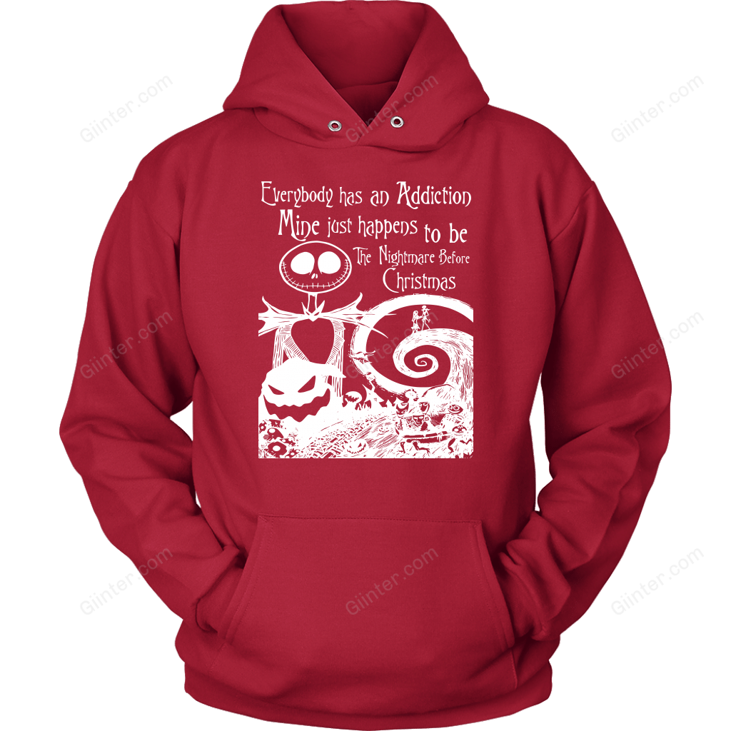 My Addiction is The Nightmare Before Christmas T-Shirt