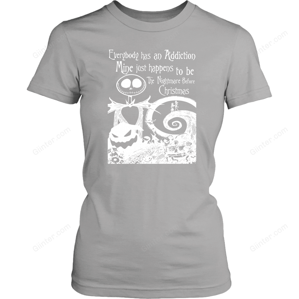 My Addiction is The Nightmare Before Christmas T-Shirt