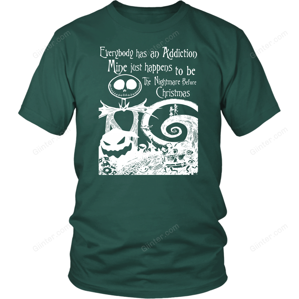 My Addiction is The Nightmare Before Christmas T-Shirt
