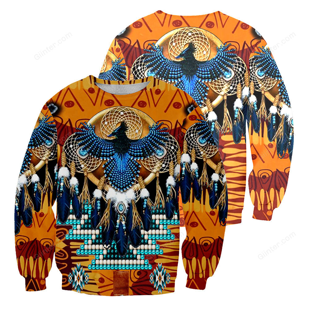 Native Pattern 3D All Over Printed Shirts For Men And Women 01