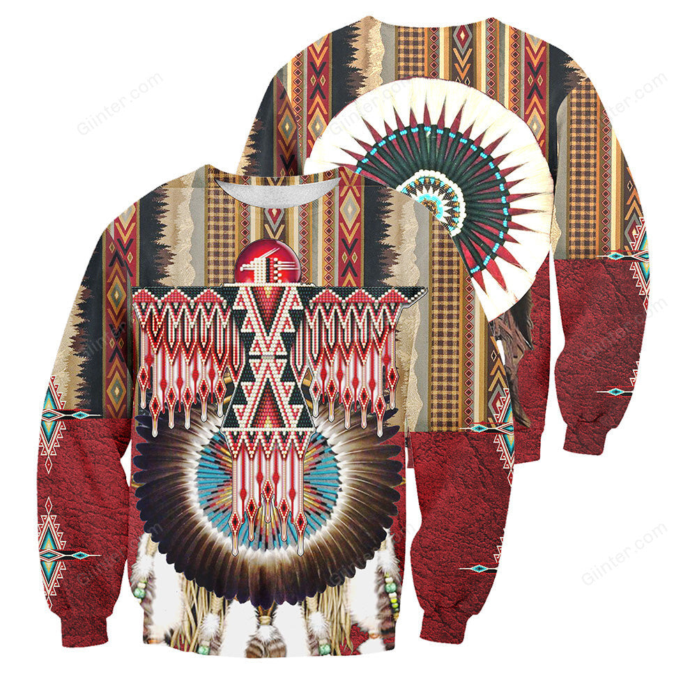 Native Pattern 3D All Over Printed Shirts For Men And Women 05