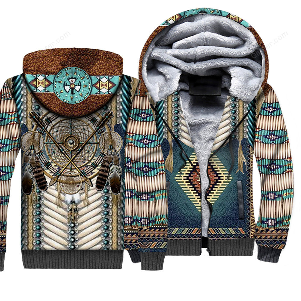 Native Pattern 3D All Over Printed Shirts For Men And Women 10