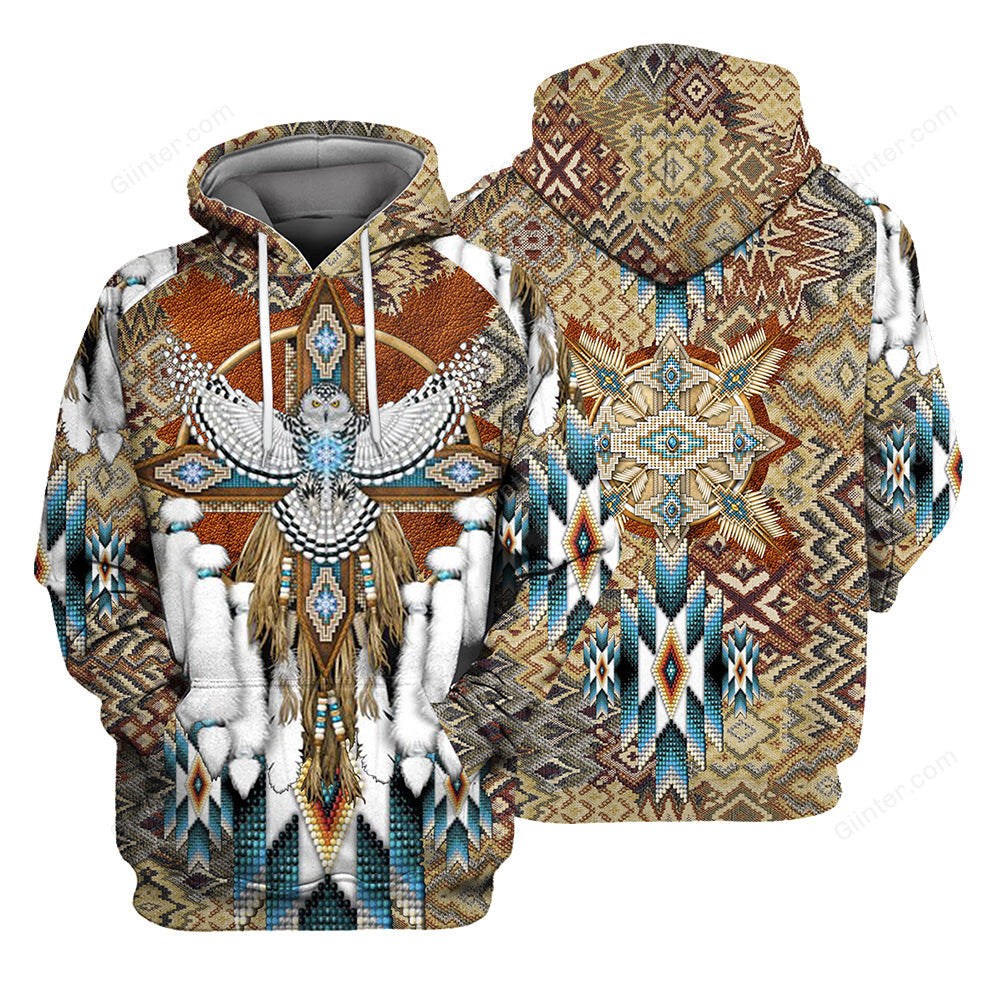 Native Pattern 3D All Over Printed Shirts For Men And Women 15