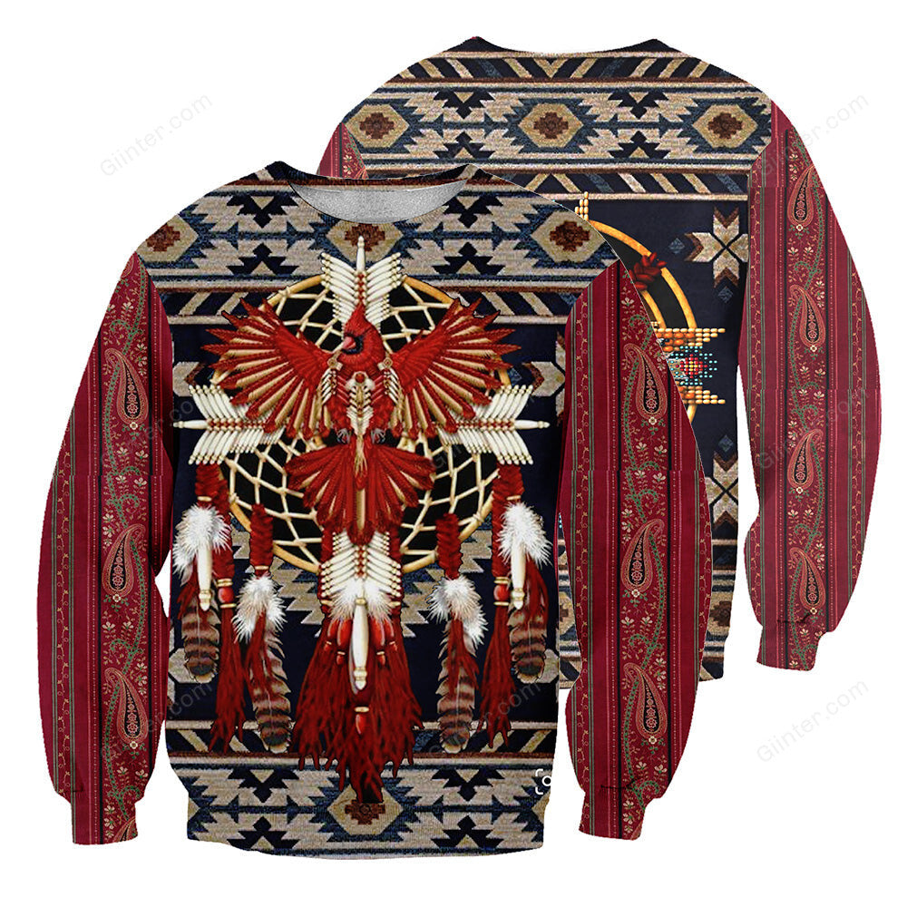 Native Pattern 3D All Over Printed Shirts For Men And Women 16