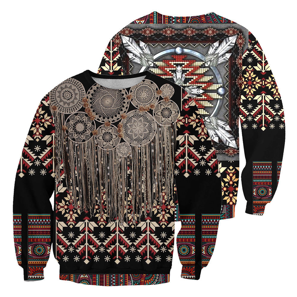 Native Pattern 3D All Over Printed Shirts For Men And Women 17