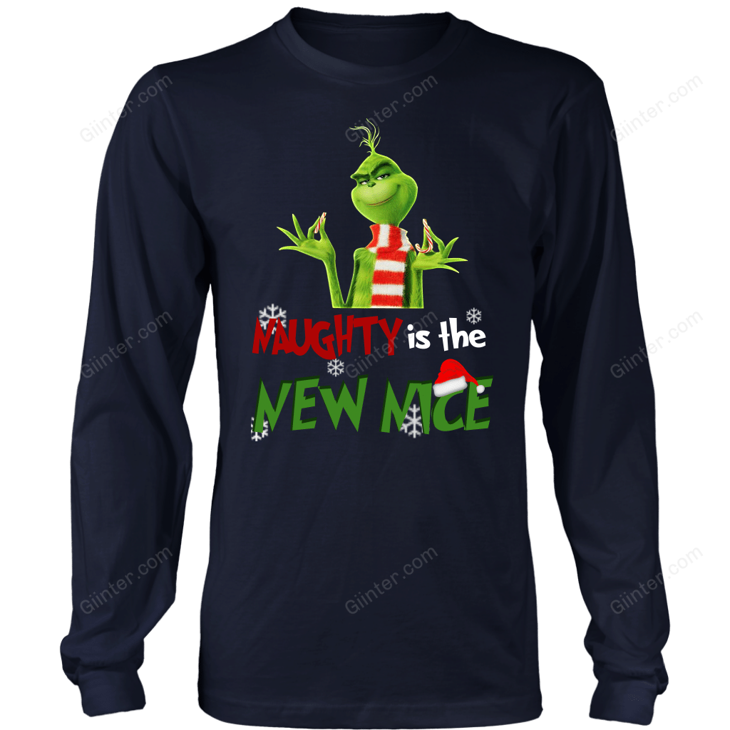 NAUGHTY IS THE NEW NICE SHIRT