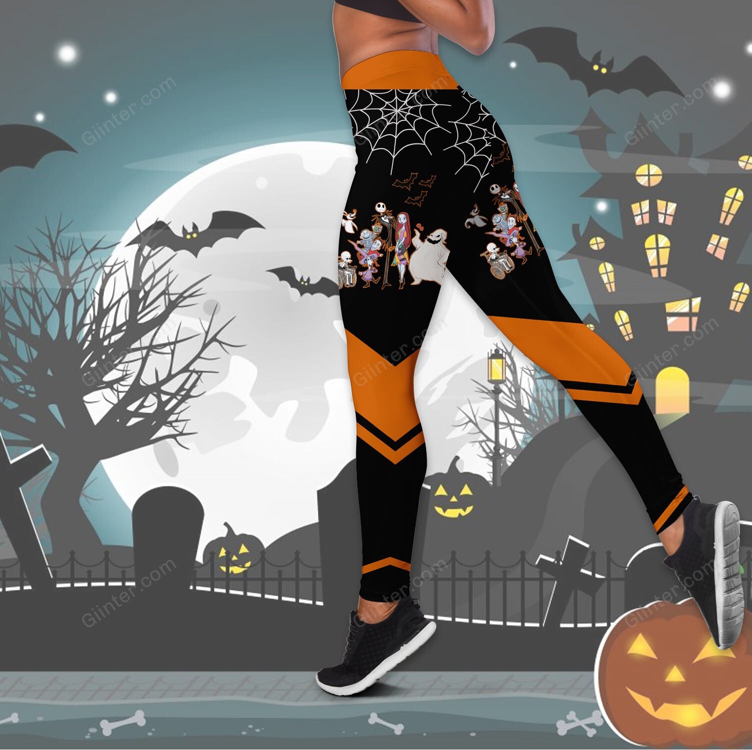 the nightmare before christmas legging