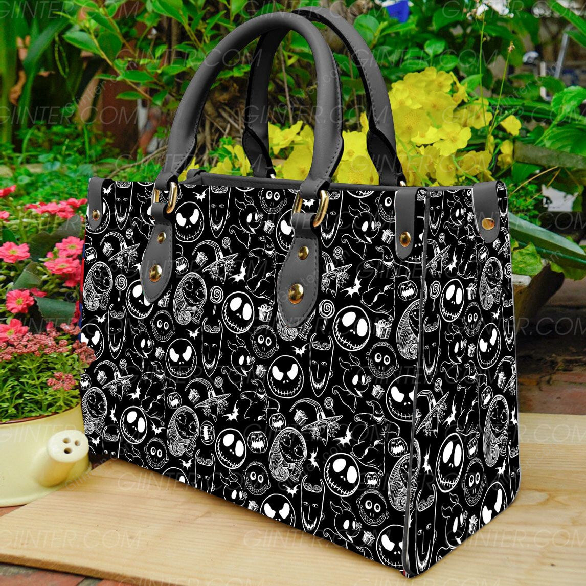 NBC's Characters Faces Leather Bag GINNBC70623
