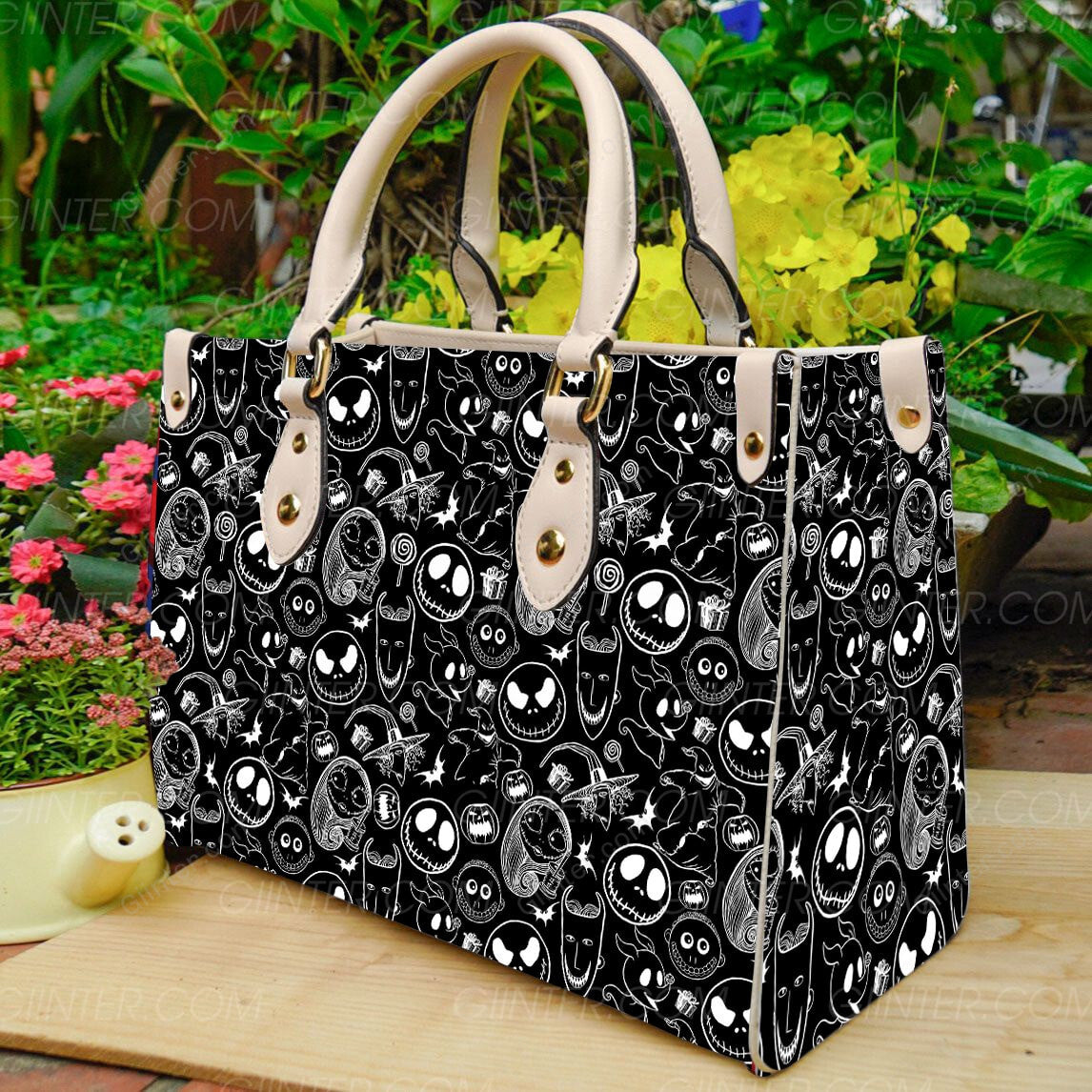 NBC's Characters Faces Leather Bag GINNBC70623