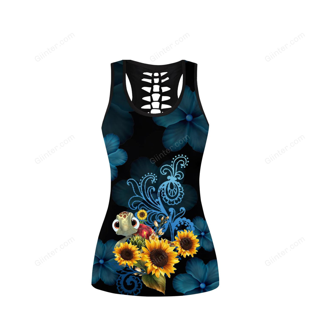 Nemo Sea Turtle Women Tank Top & Legging 46