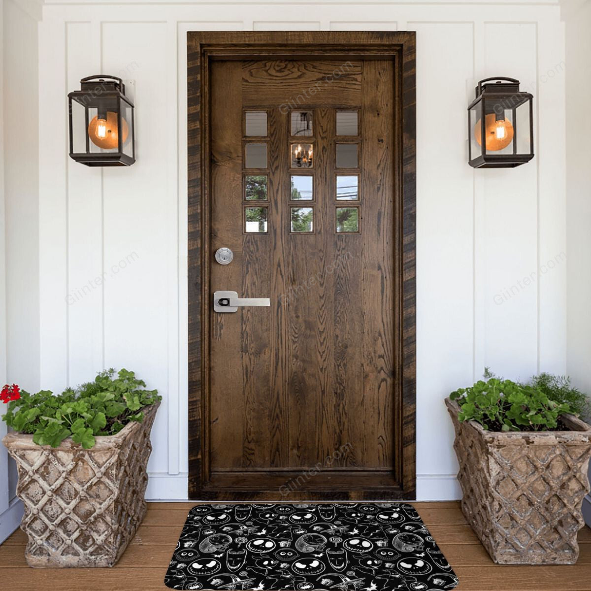 Nightmare Before Christmas Doormat Rug