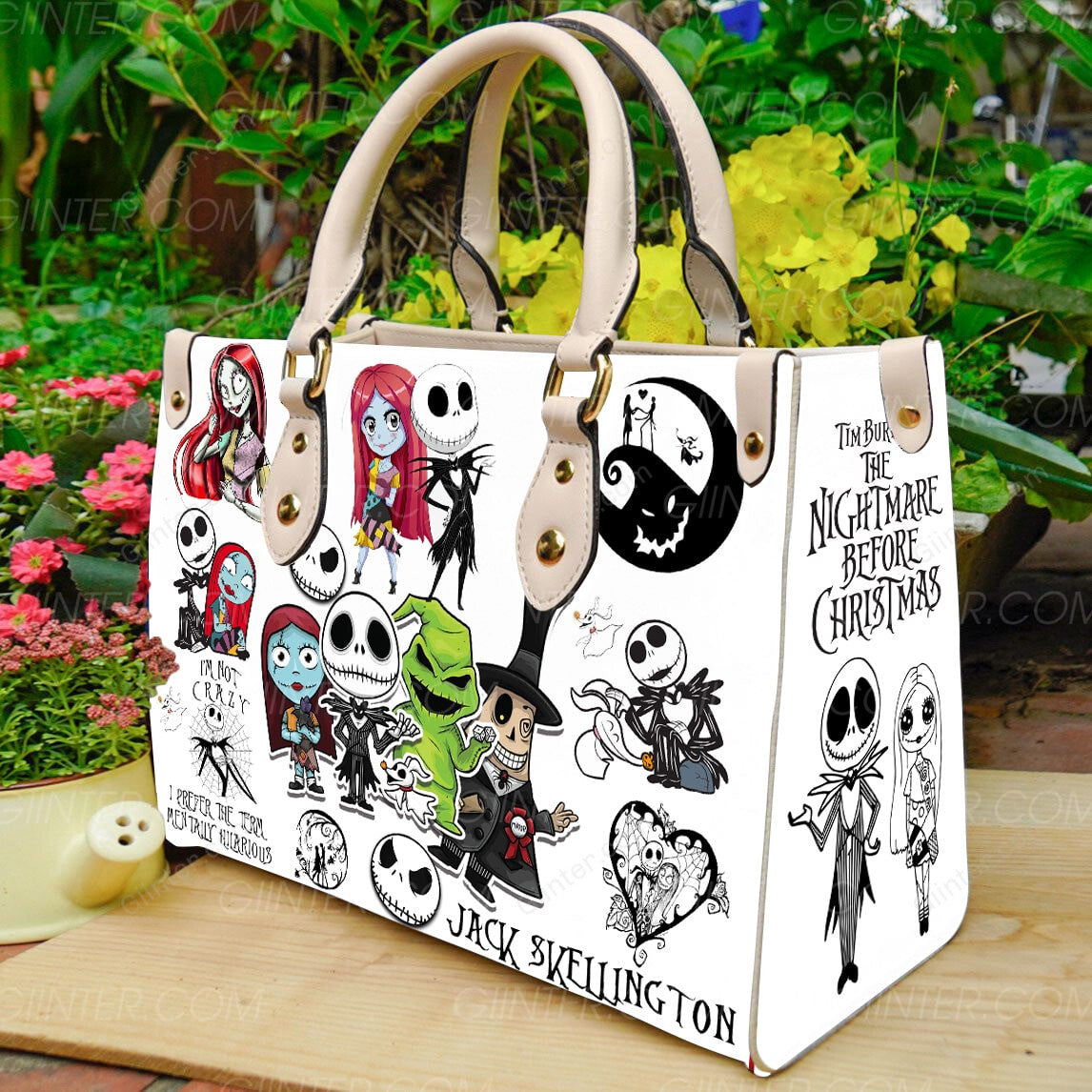 Nightmare Before Christmas Leather Bag GINNBC97236