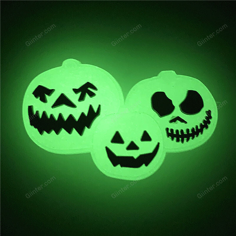 Nightmare Before Christmas Shoe Charms Luminous Vampire Bat Jack Sandals Accessories Ghost Croc Decorations