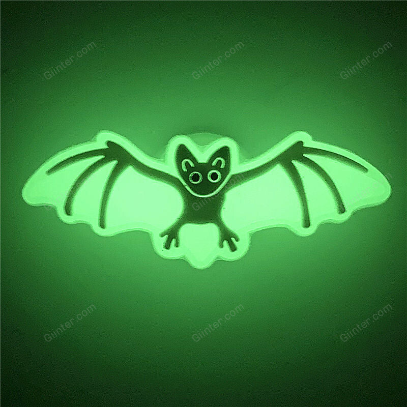 Nightmare Before Christmas Shoe Charms Luminous Vampire Bat Jack Sandals Accessories Ghost Croc Decorations