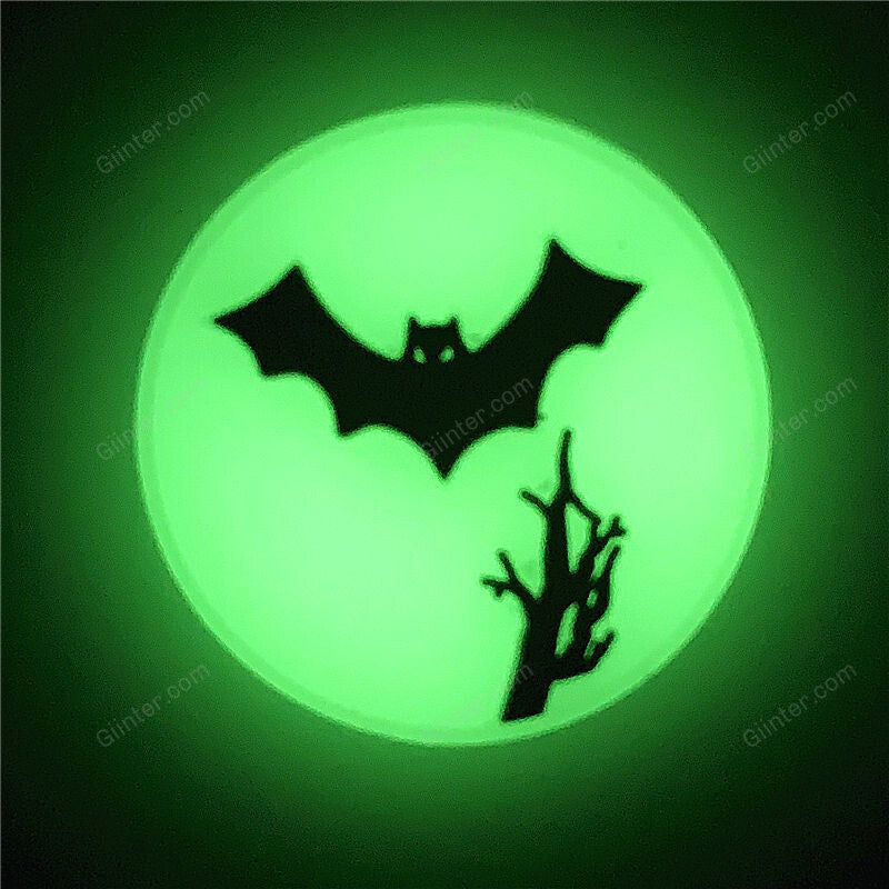 Nightmare Before Christmas Shoe Charms Luminous Vampire Bat Jack Sandals Accessories Ghost Croc Decorations