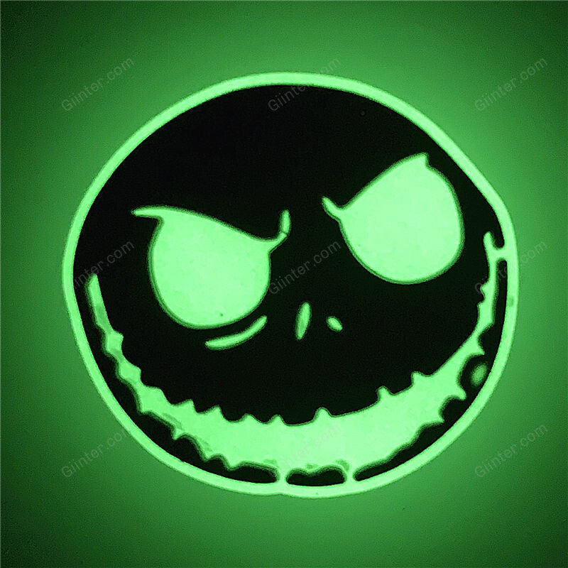 Nightmare Before Christmas Shoe Charms Luminous Vampire Bat Jack Sandals Accessories Ghost Croc Decorations