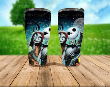 Nightmare Before Christmas Stainless Steel Tumbler GINNBC97152