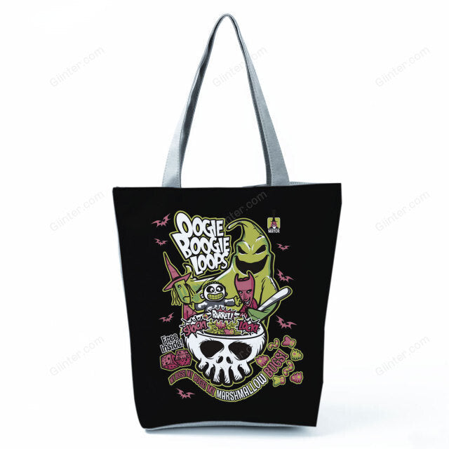 Nightmare Before Christmas Tote Bag Coolest Halloween