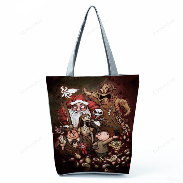 Nightmare Before Christmas Tote Bag Coolest Halloween