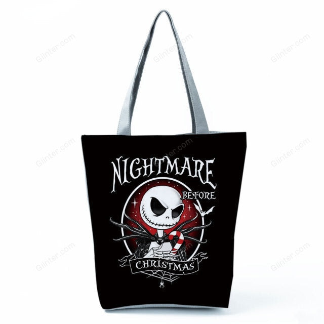 Nightmare Before Christmas Tote Bag Coolest Halloween