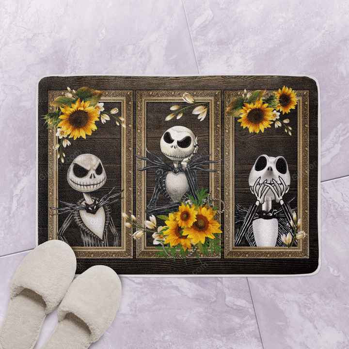 NIGHTMARE SUNFLOWER DOOR MAT & BATH MAT