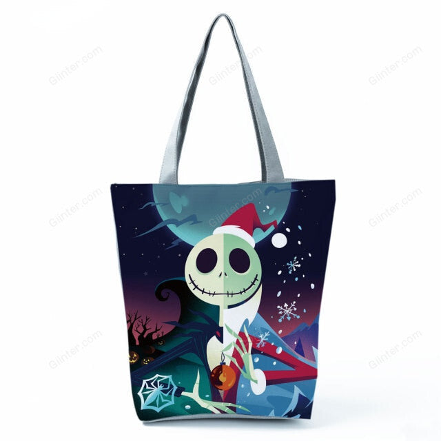 Nightmare Before Christmas Tote Bag Coolest Halloween