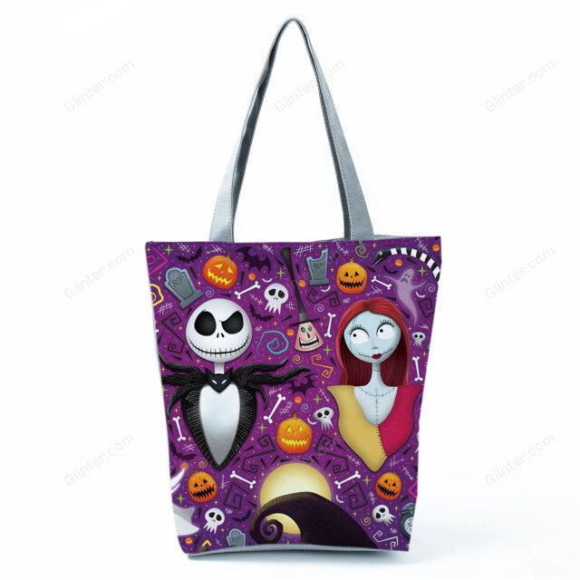 Nightmare Before Christmas Tote Bag Coolest Halloween