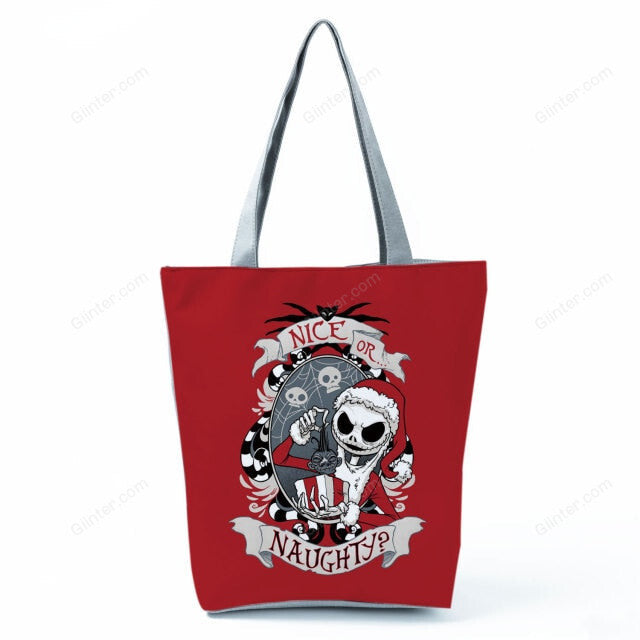 Nightmare Before Christmas Tote Bag Coolest Halloween
