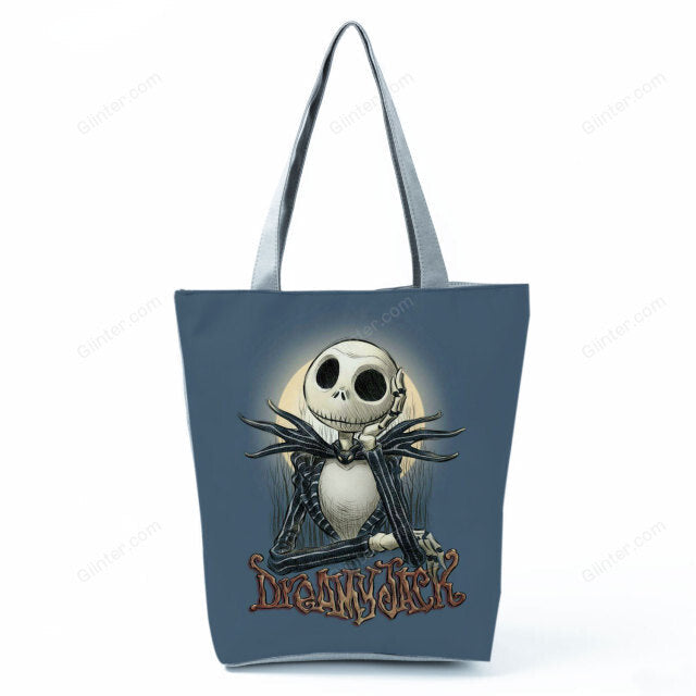 Nightmare Before Christmas Tote Bag Coolest Halloween
