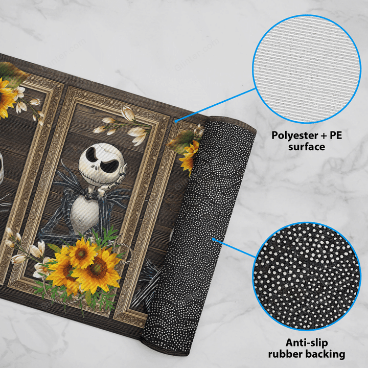 NIGHTMARE SUNFLOWER DOOR MAT & BATH MAT