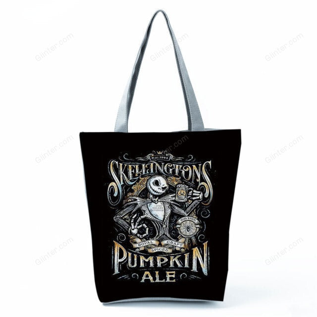 Nightmare Before Christmas Tote Bag Coolest Halloween