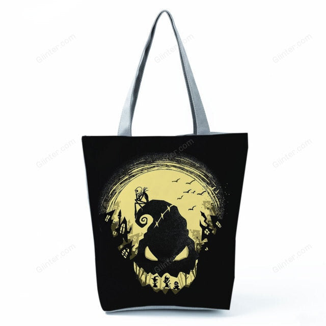 Nightmare Before Christmas Tote Bag Coolest Halloween