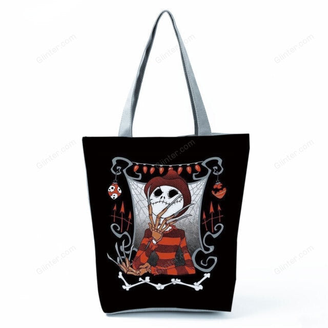 Nightmare Before Christmas Tote Bag Coolest Halloween
