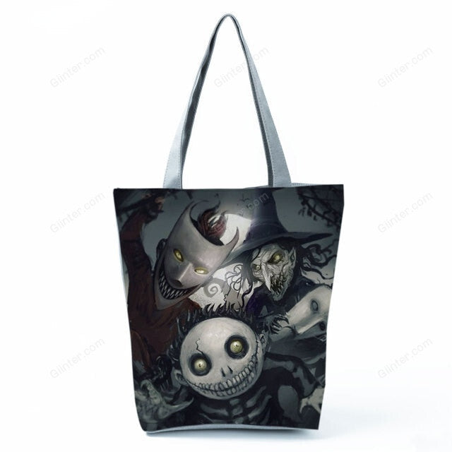 Nightmare Before Christmas Tote Bag Coolest Halloween