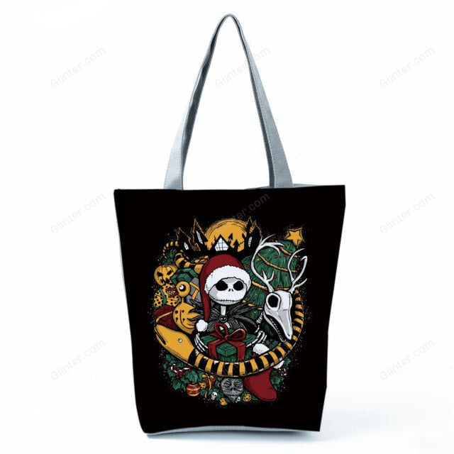Nightmare Before Christmas Tote Bag Coolest Halloween