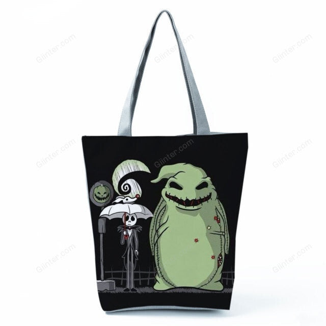 Nightmare Before Christmas Tote Bag Coolest Halloween